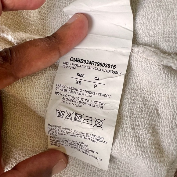 Off-White 2019 Spring -summer Diag Print Multicolor Zip Up Hoodie  Men’s Size XS - Picture 9 of 13